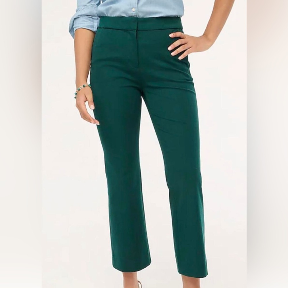 J. Crew Green Straight Leg Pants‎
